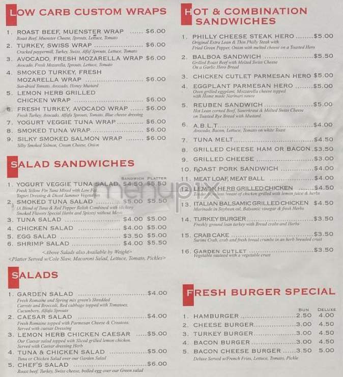 Trevi Deli - New York, NY menu_pic