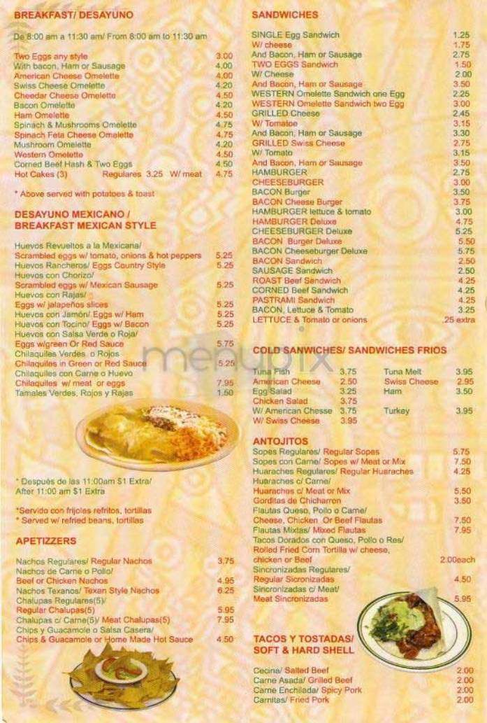 Tulcingo Del Valle - New York, NY menu_pic