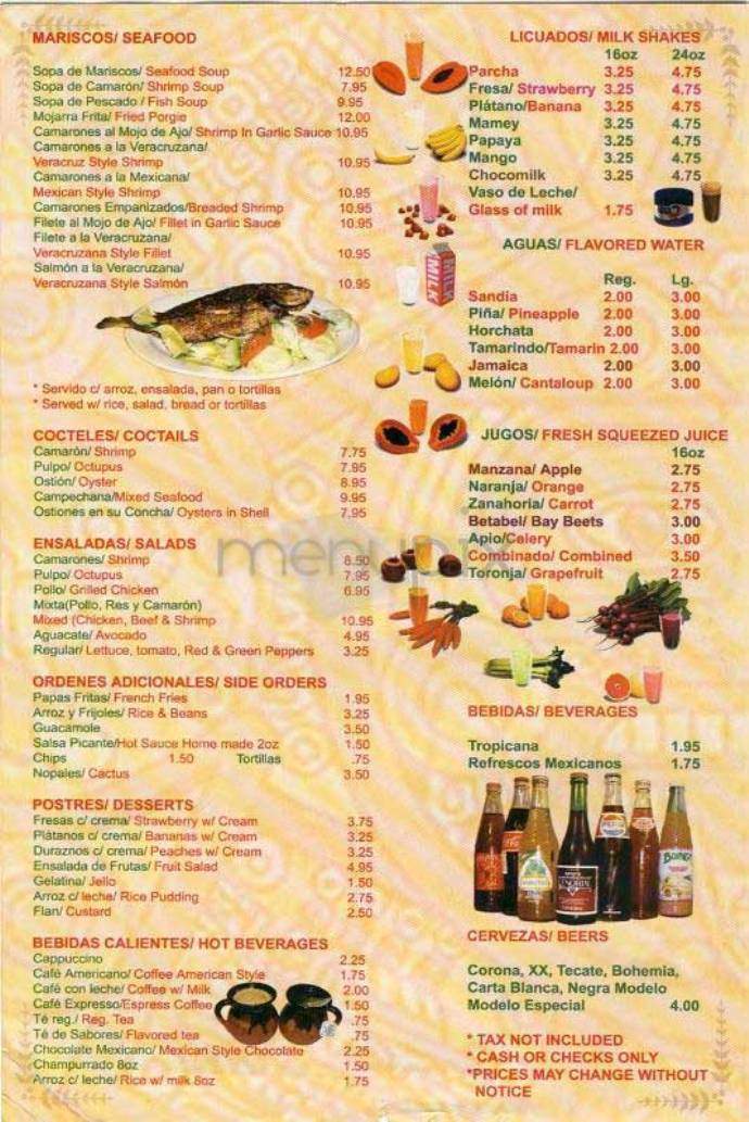 Tulcingo Del Valle - New York, NY menu_pic