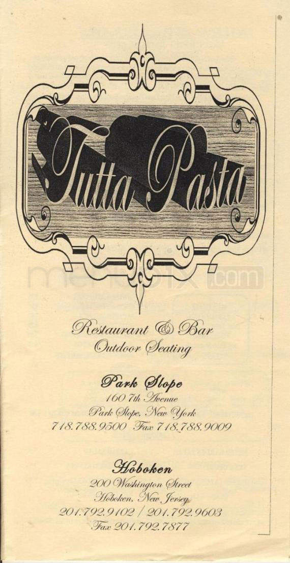 /305197/Tutta-Pasta-Hoboken-NJ - Hoboken, NJ