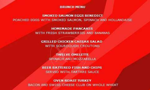 Twelve Bar - New York, NY menu_pic