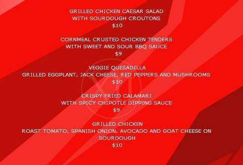 Twelve Bar - New York, NY menu_pic