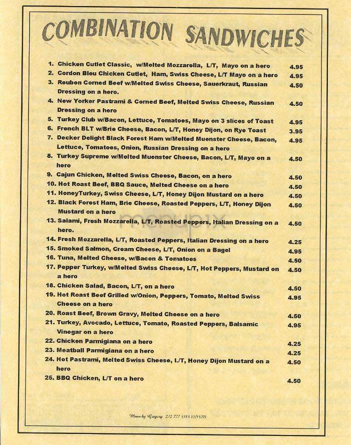 United We Stand - New York, NY menu_pic