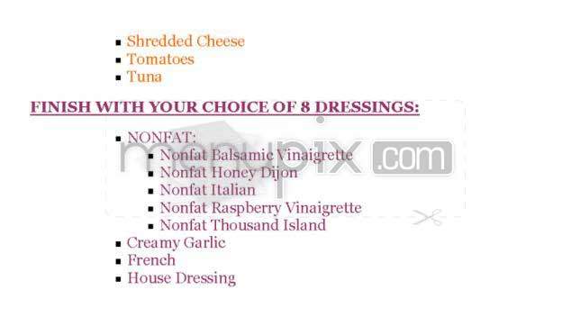 Vegetable Garden - New York, NY menu_pic