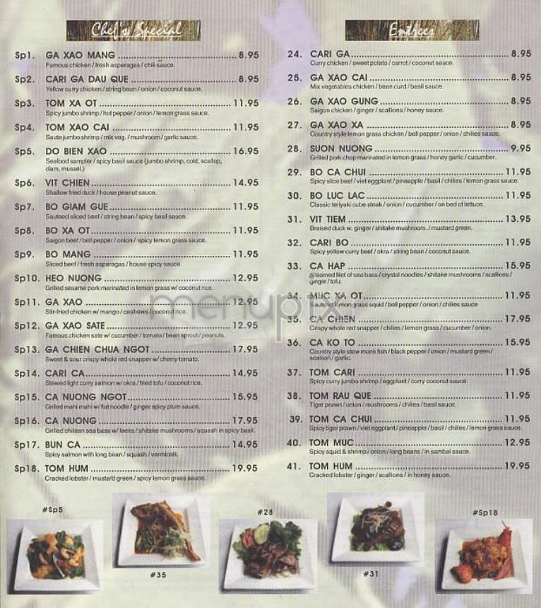 Vermicelli - New York, NY menu_pic