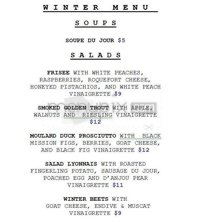 Vin Noir - New York, NY menu_pic