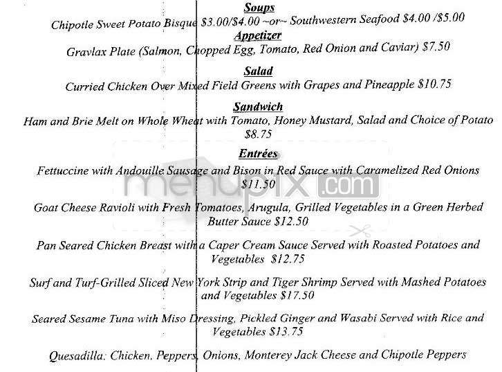 Walker's - New York, NY menu_pic