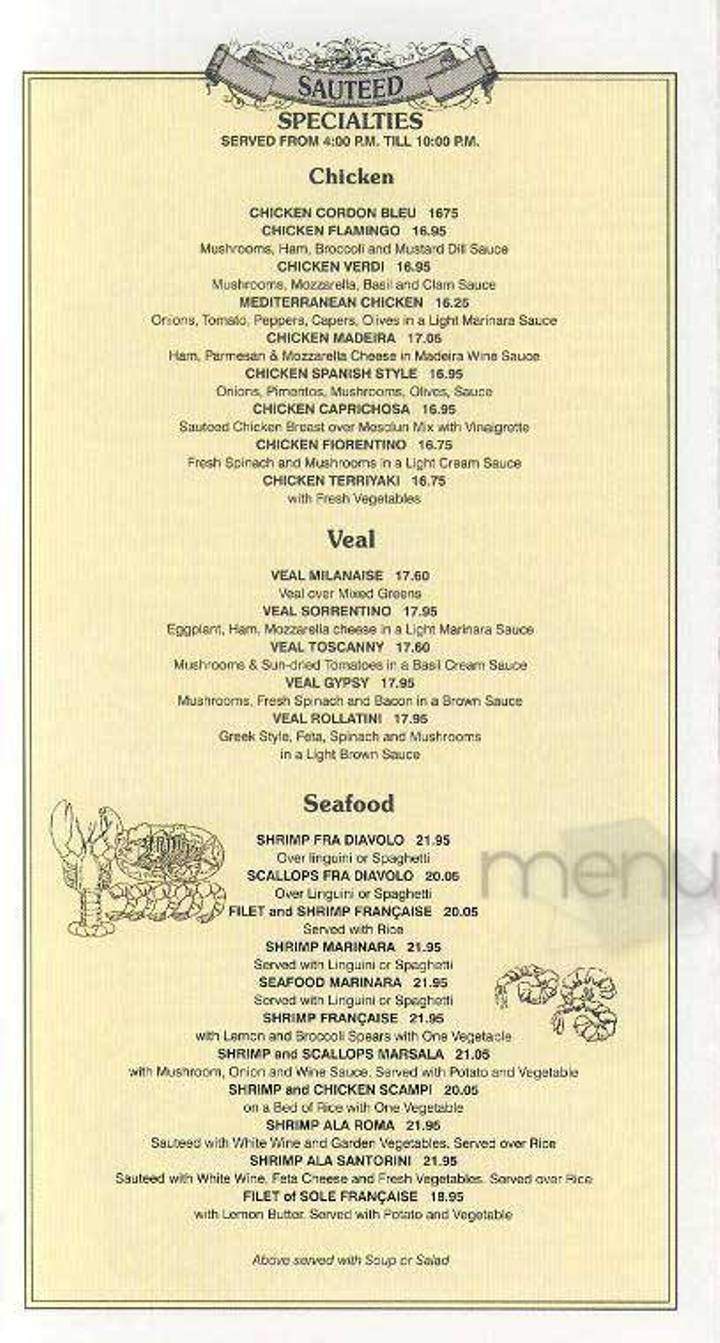 Westside - New York, NY menu_pic