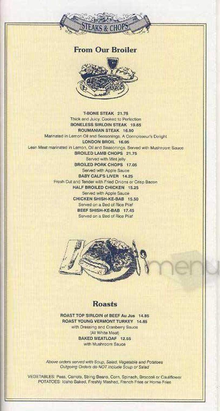 Westside - New York, NY menu_pic