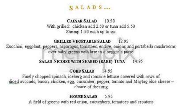 Windfall - New York, NY menu_pic