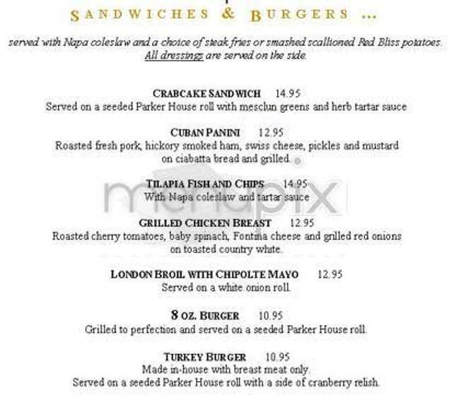 Windfall - New York, NY menu_pic