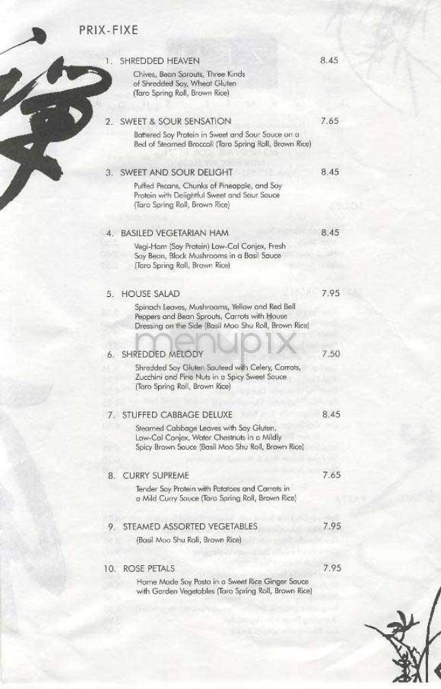 Zen Palate - New York, NY menu_pic