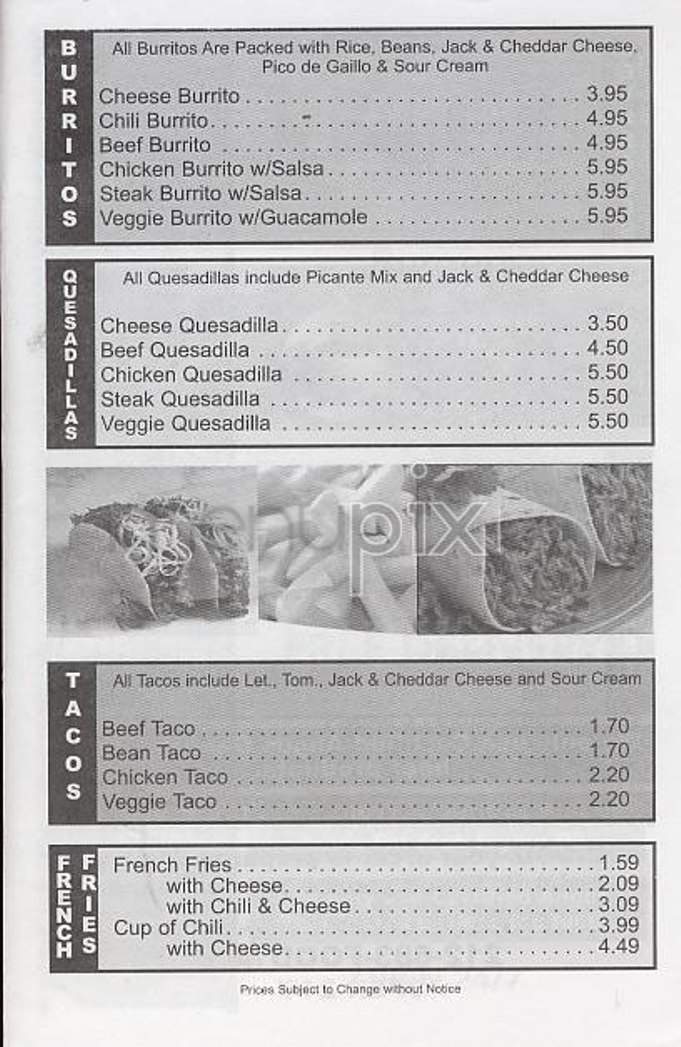 Ziggiz - New York, NY menu_pic
