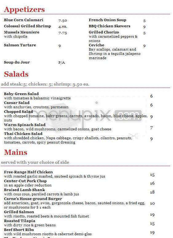 Carne - New York, NY menu_pic