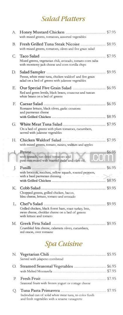 Lyn's Cafe - New York, NY menu_pic