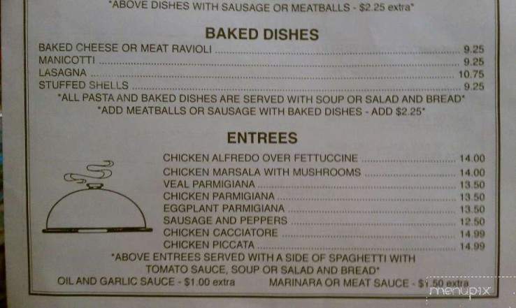 New York Pizza & Pasta - Uniontown, PA menu_pic