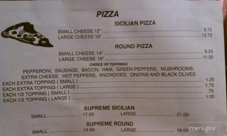 New York Pizza & Pasta - Uniontown, PA menu_pic