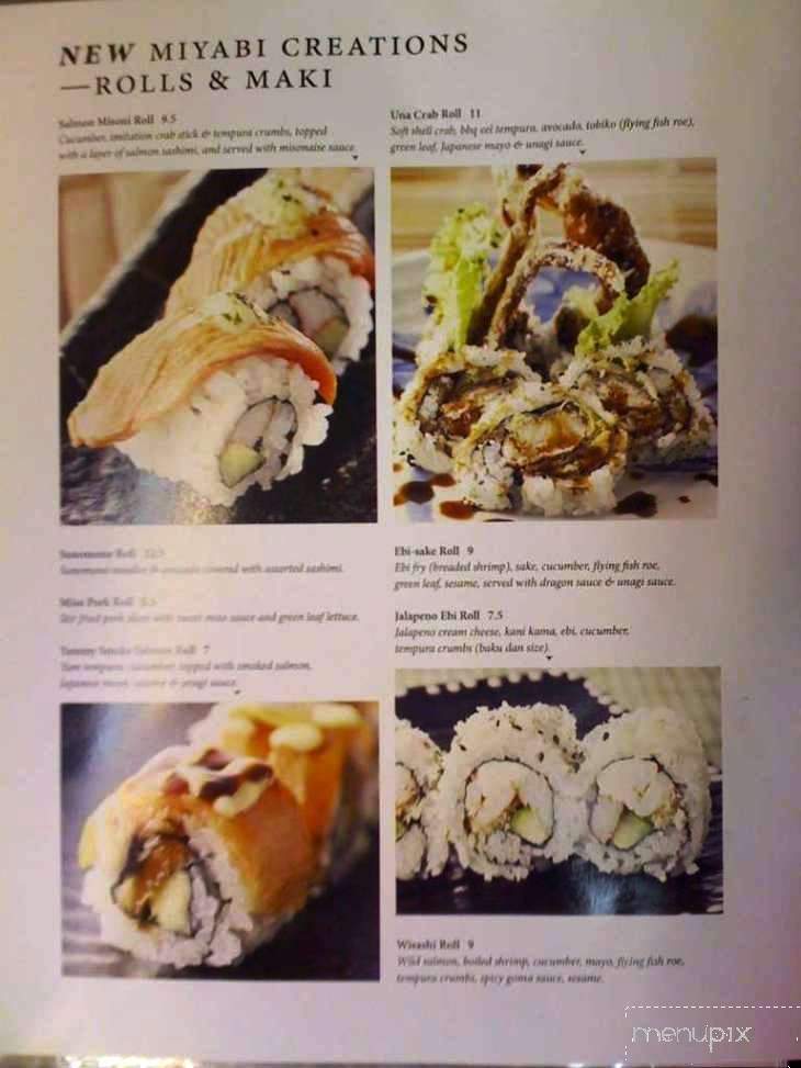 Naru sushi - Winnipeg, MB menu_pic