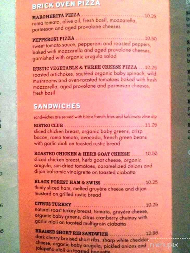 Nordstrom Cafe Bistro - Murray, UT menu_pic