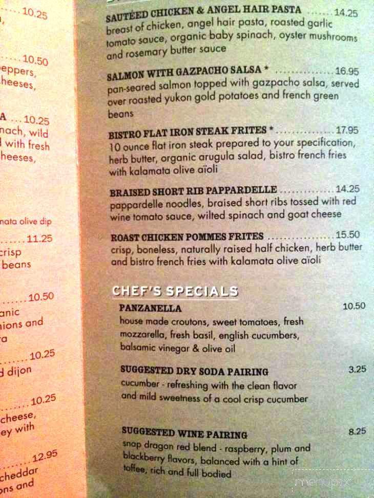 Nordstrom Cafe Bistro - Murray, UT menu_pic