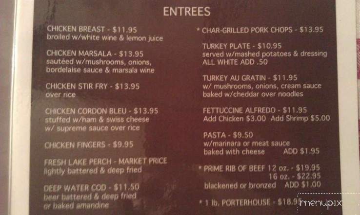 Oscar & Joeys Roadhouse - Birch Run, MI menu_pic