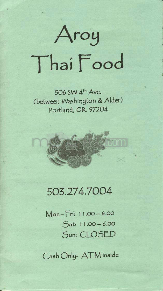 /905084/Aroy-Thai-Cuisine-Portland-OR - Portland, OR