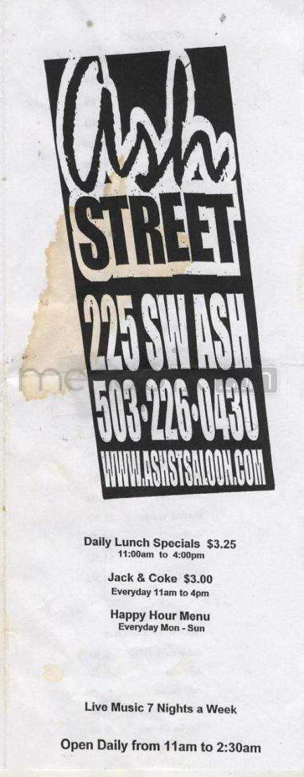 /908186/Ash-Street-Saloon-Portland-OR - Portland, OR