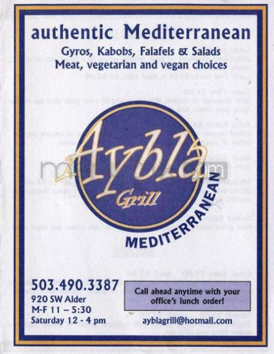 /908019/Aybla-Grill-Portland-OR - Portland, OR