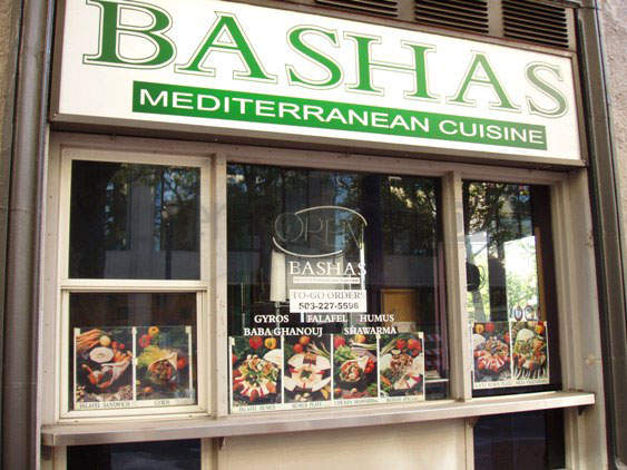 Bashas Mediterranean Cuisine - Portland, OR menu_pic