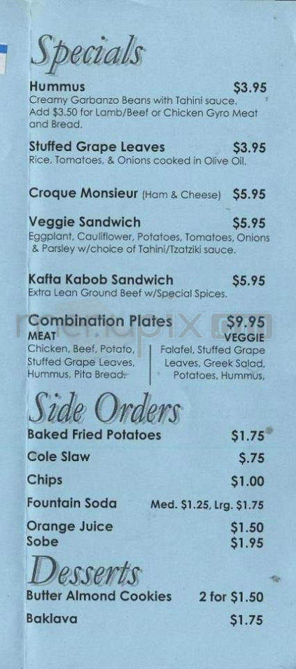 Bon Appetit - Portland, OR menu_pic