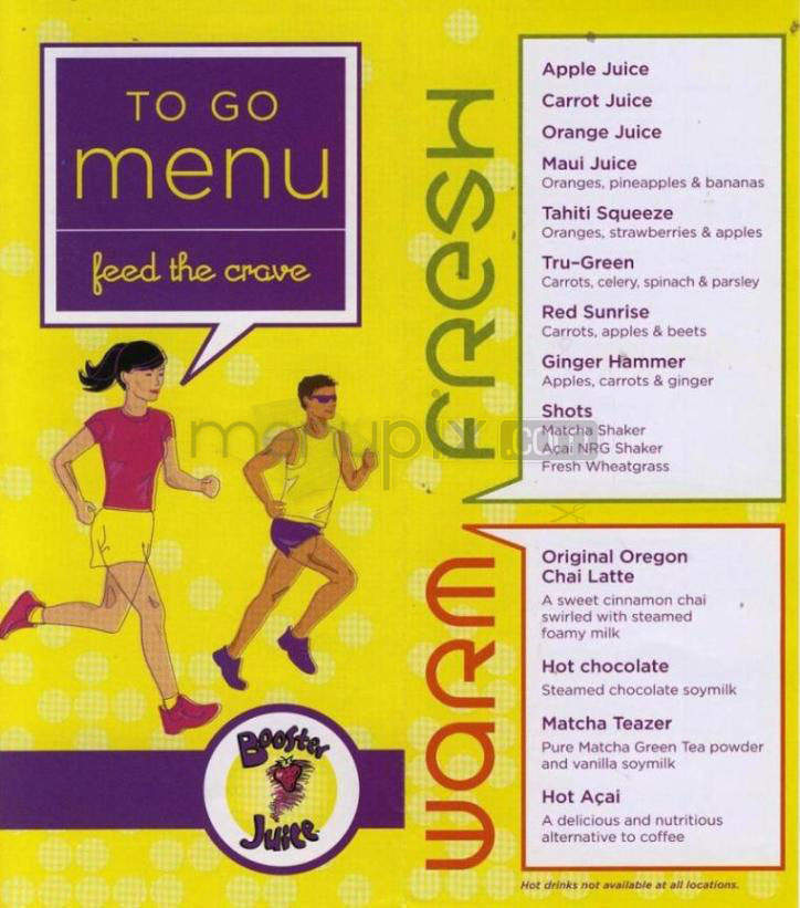 /380059540/Booster-Juice-Menu-South-Lake-Tahoe-CA - South Lake Tahoe, CA