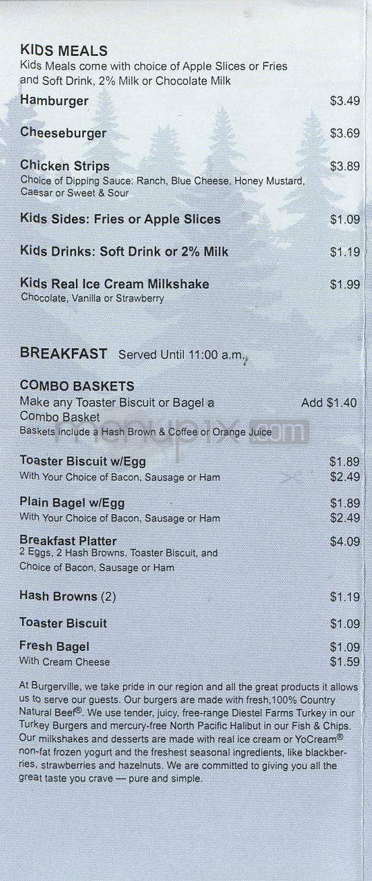 Burgerville - Portland, OR menu_pic