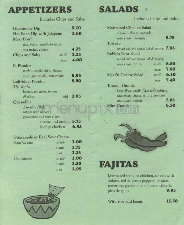 Burrito House - Portland, OR menu_pic
