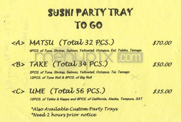 Bush Garden Tualatin - Tualatin, OR menu_pic