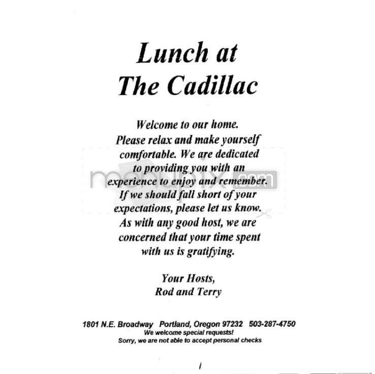 /905305/Cadillac-Cafe-Portland-OR - Portland, OR