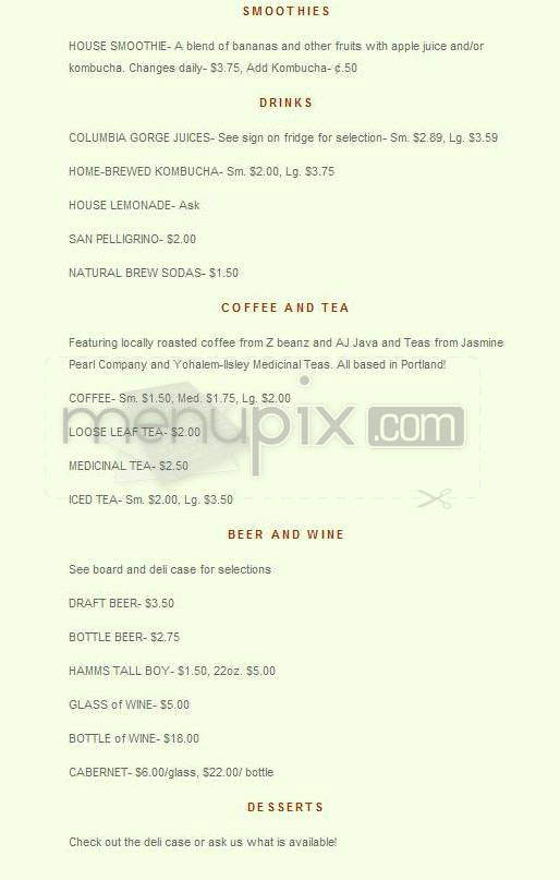 Proper Eats - Portland, OR menu_pic