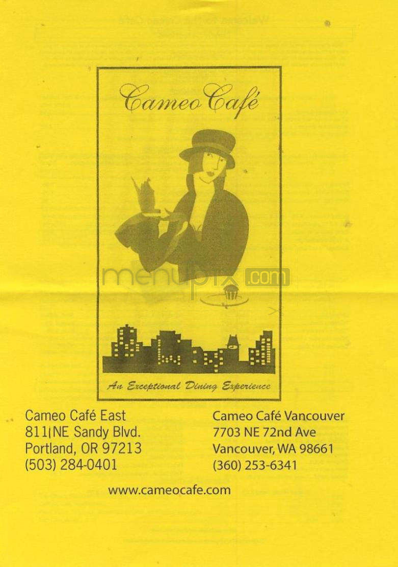 /901195/Cameo-Cafe-Of-Washington-Vancouver-WA - Vancouver, WA