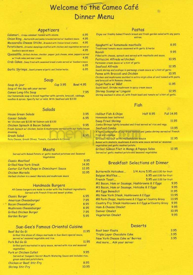 /901195/Cameo-Cafe-Of-Washington-Vancouver-WA - Vancouver, WA