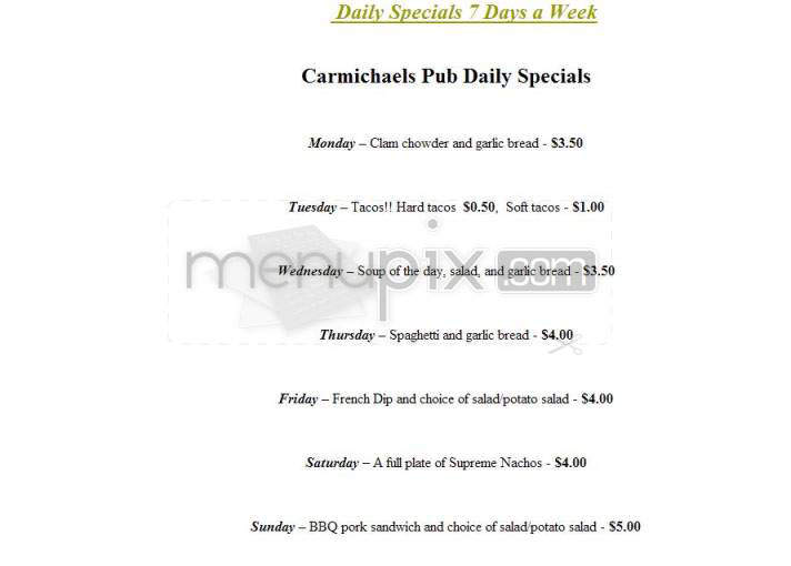 /905361/Carmichaels-Pub-and-Grill-Tigard-OR - Tigard, OR