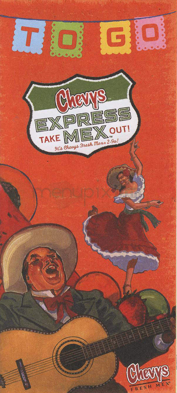 Chevy's Fresh Mex - Vancouver, WA menu_pic