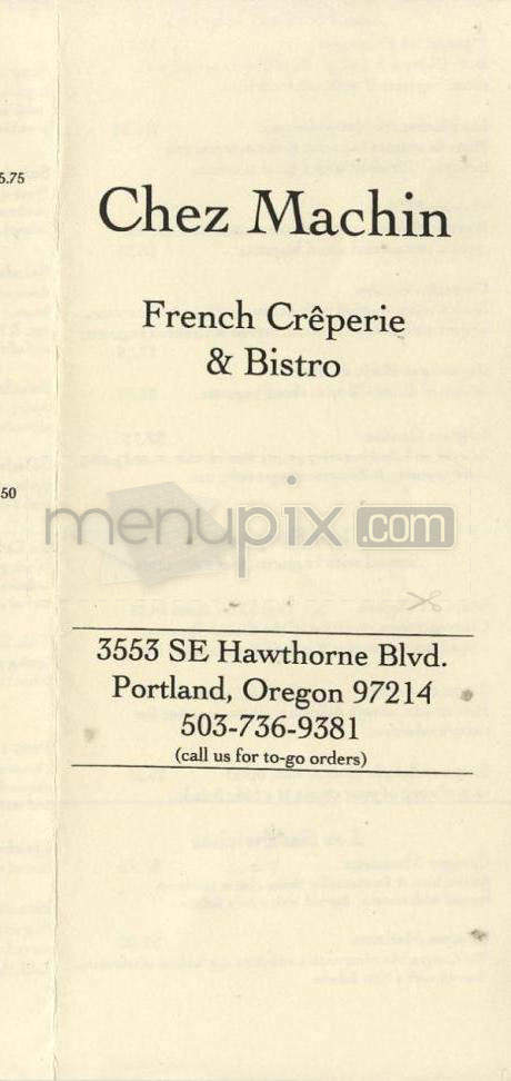 /905409/Chez-Machin-Portland-OR - Portland, OR