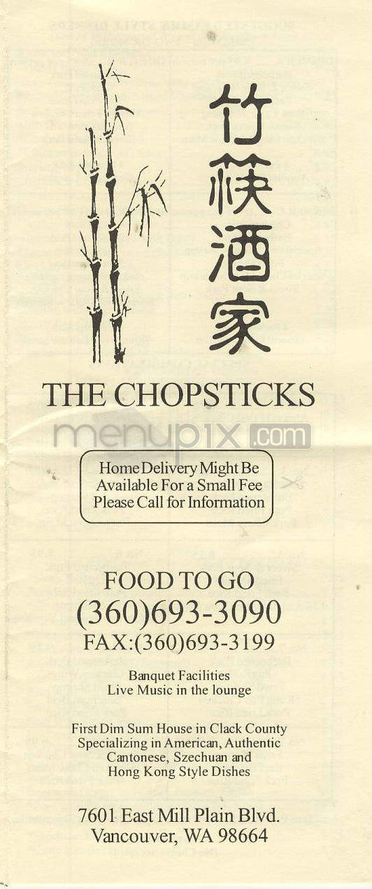 /901199/The-Chopsticks-Vancouver-WA - Vancouver, WA