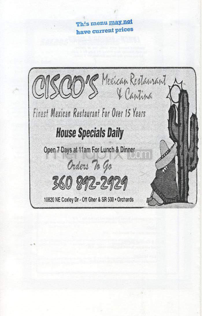 /901018/Ciscos-Mexican-Restaurant-Vancouver-WA - Vancouver, WA