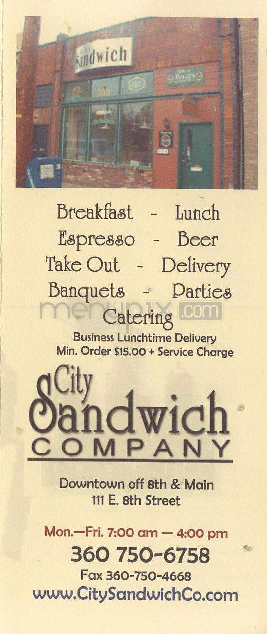 /901158/City-Sandwich-Company-Vancouver-WA - Vancouver, WA