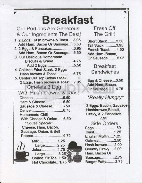 Columbia Broil - Portland, OR menu_pic