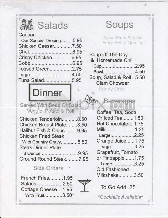 Columbia Broil - Portland, OR menu_pic