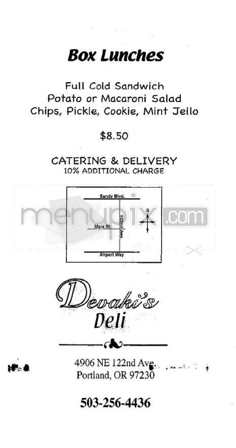 /905524/Devakis-Deli-Portland-OR - Portland, OR