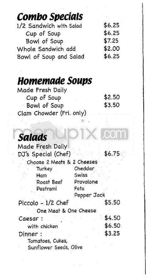 Devaki's Deli - Portland, OR menu_pic