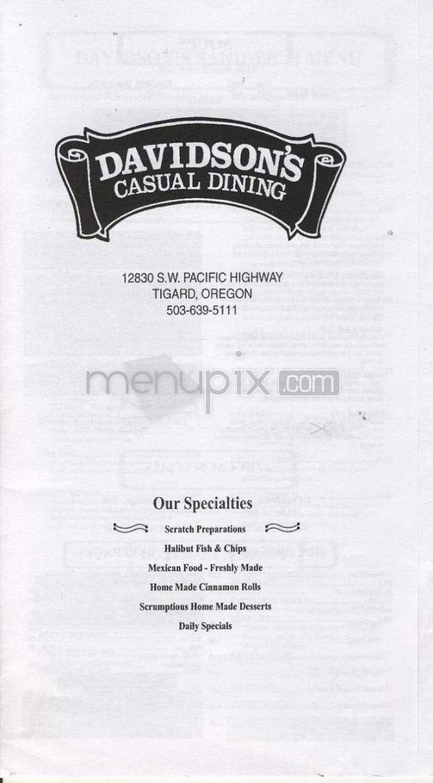 /905552/Davidsons-Casual-Dining-Tigard-OR - Tigard, OR