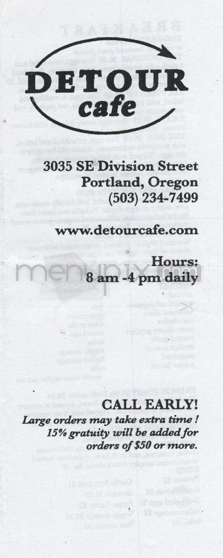 /905570/Detour-Cafe-Portland-OR - Portland, OR